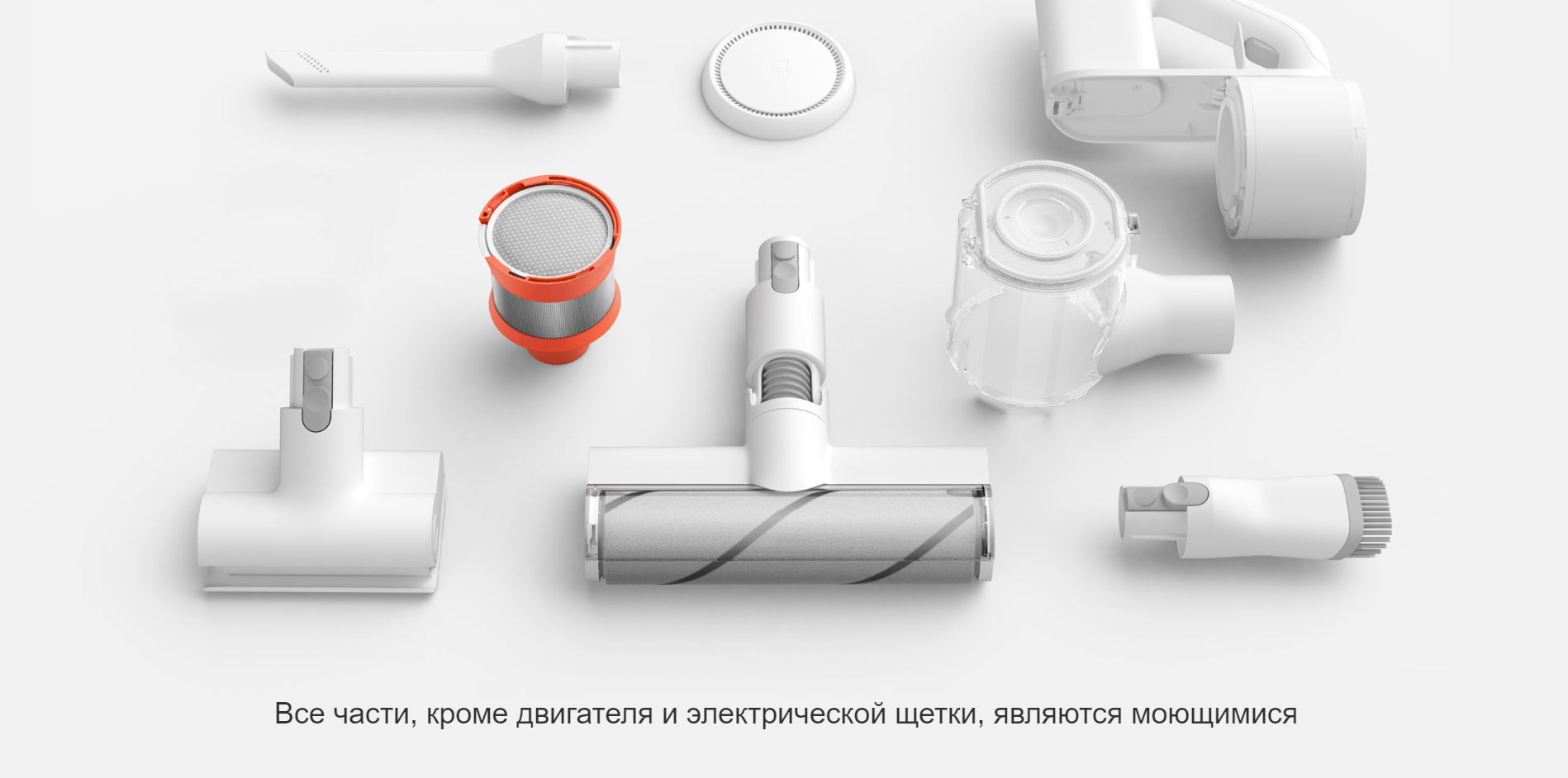 Купить Беспроводной пылесос Xiaomi Mi Handheld Vacuum Cleaner SCWXCQ01RR белый в Ижевске