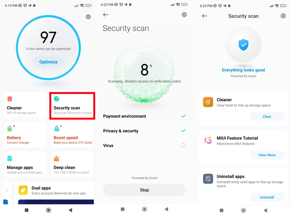Xiaomi MI Security 7.7.2230407.1.3 Stabe site