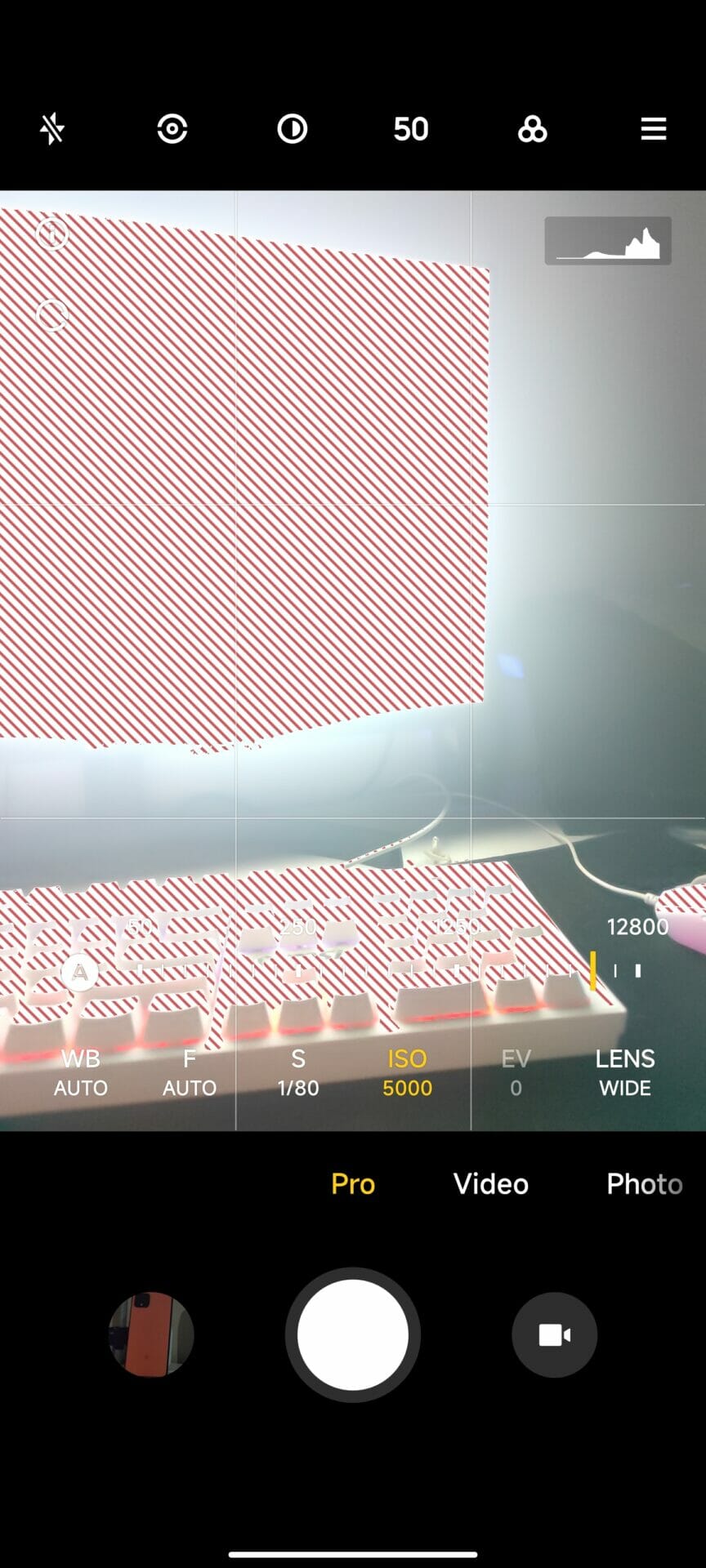 How to use Pro Mode on Camera App