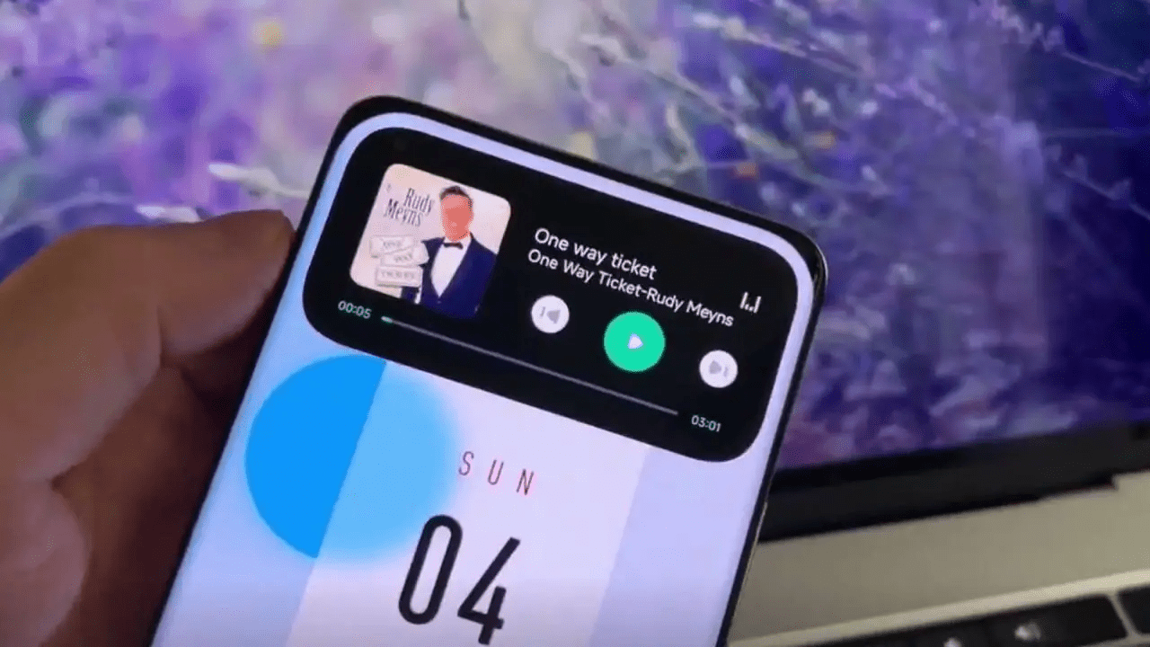 Is it the next Xiaomi releases officially? Dynamic Island on MIUI