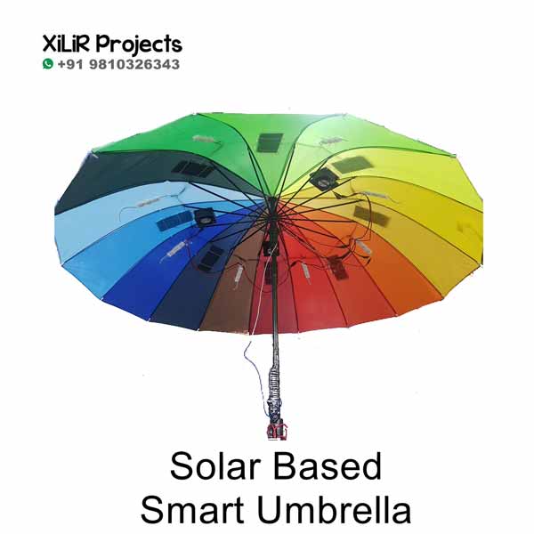 Solar Based Smart Umbrella M.Tech B.Tech Engineering Projects Thesis