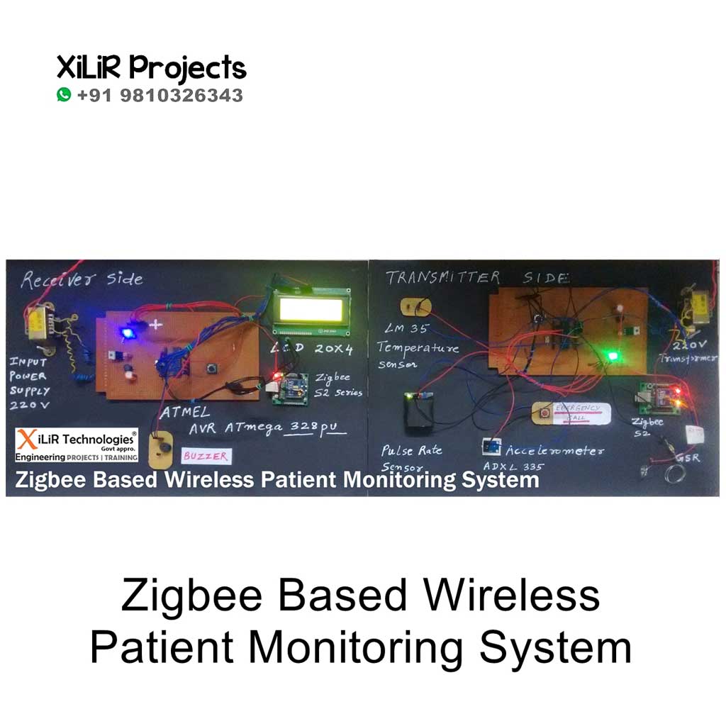 Zigbee Based Wireless Patient Monitoring System - M.Tech B.Tech