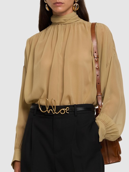 C chloe soft leather belt Chloé Women Luisaviaroma(03)
