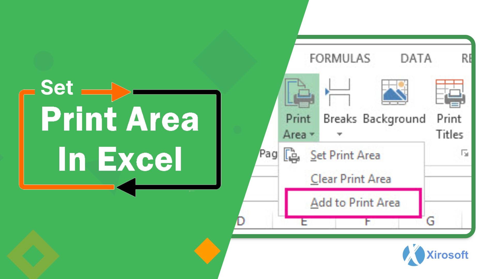 Unleashing the Power of how to Set Print Area in Excel Xirosoft
