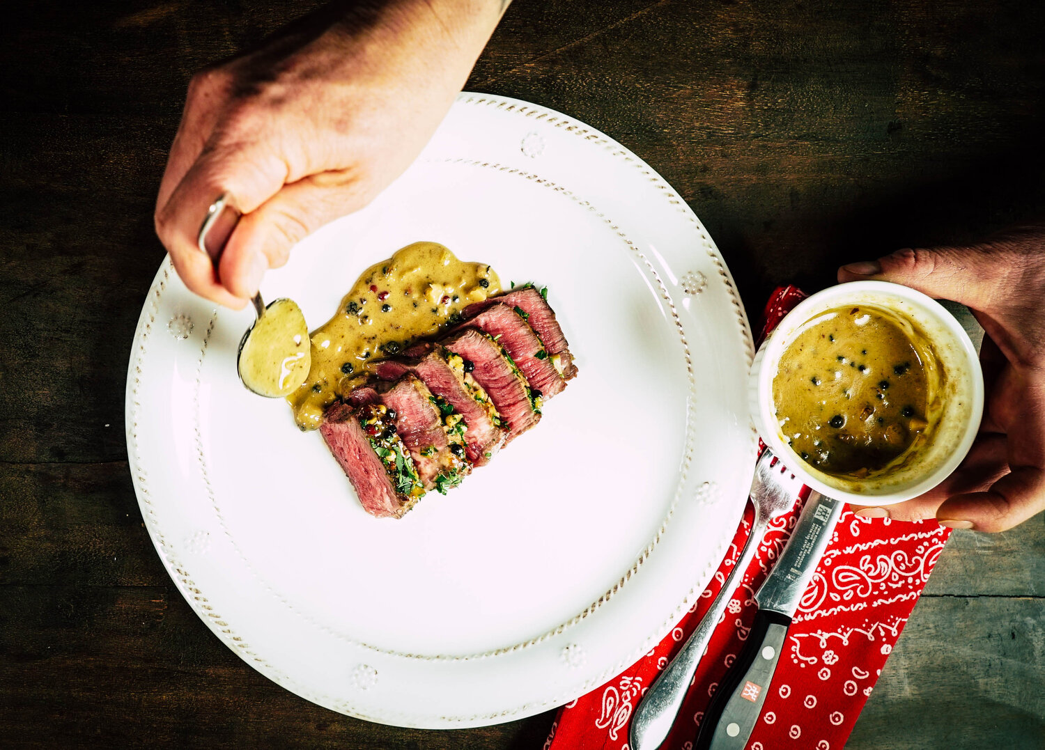 Classic Steak Au Poivre XIT Ranch