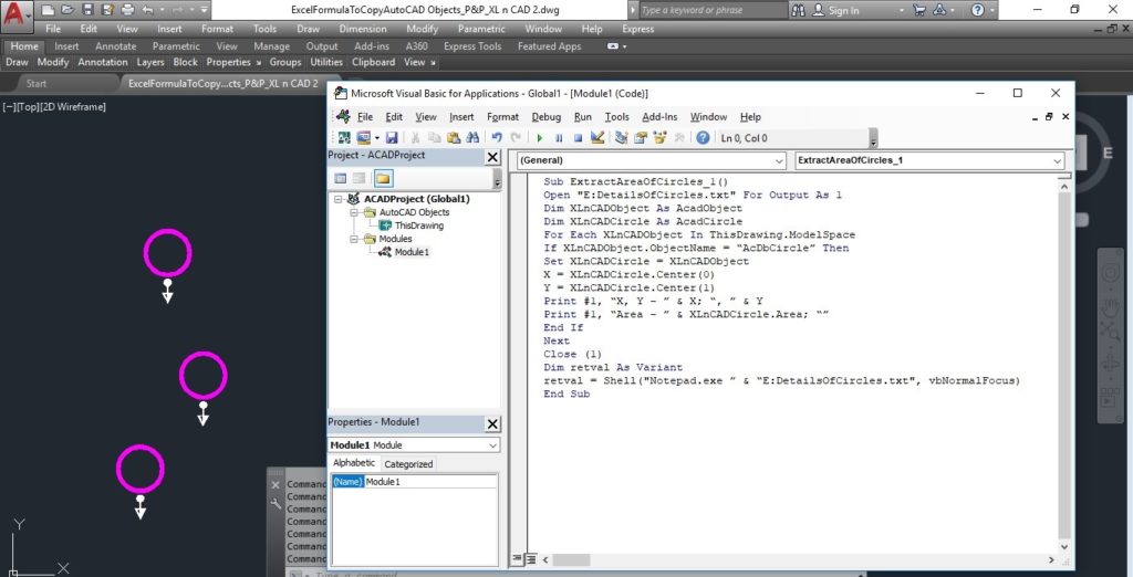 Macros (VBA for AutoCAD) XL n CAD