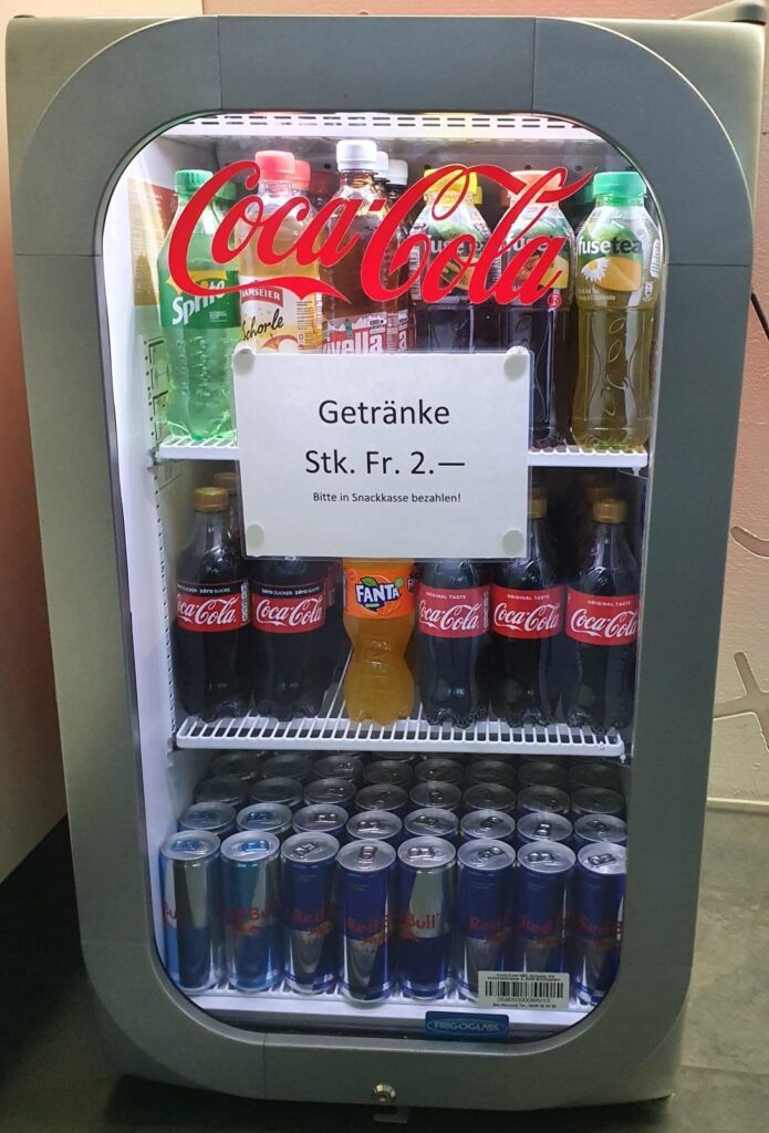 Kühlschrank klein (Coca Cola) Pausestärn