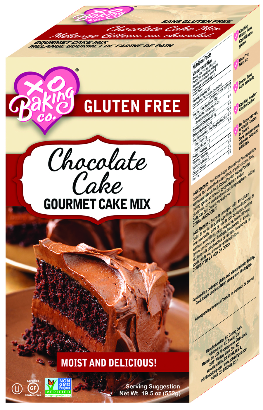 Chocolate Cake Mix Xo Baking