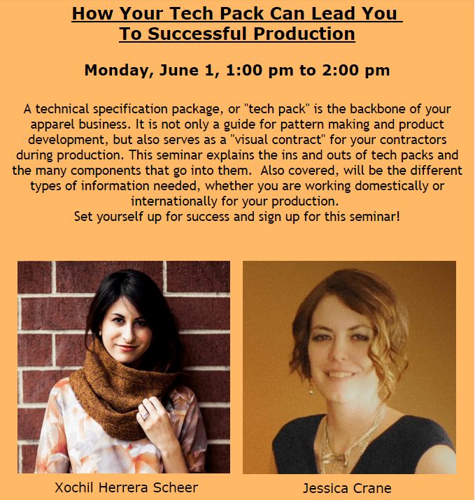 Speaking at Chicago Textile Expo 2015 Xochil