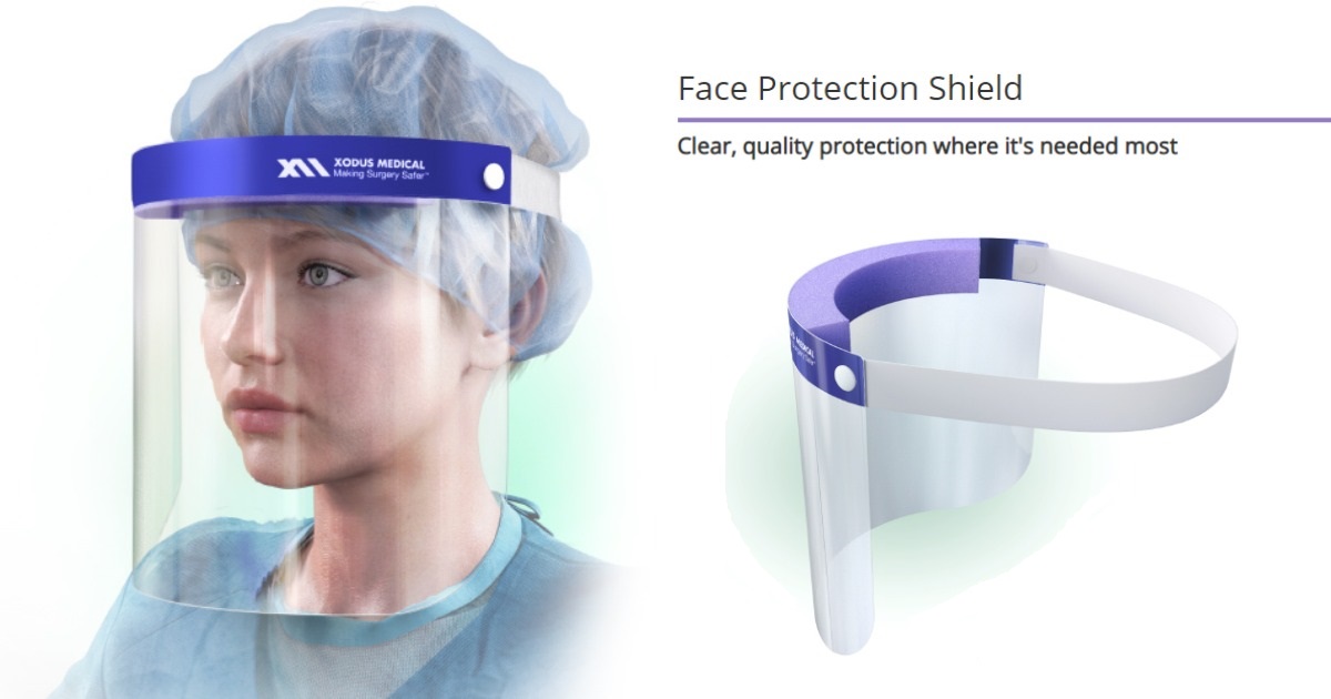 Face Protection Shield by Xodus Medical