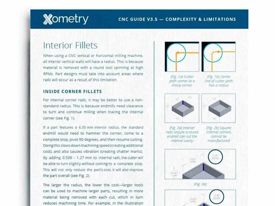 Design Guide CNC Machining Xometry Europe