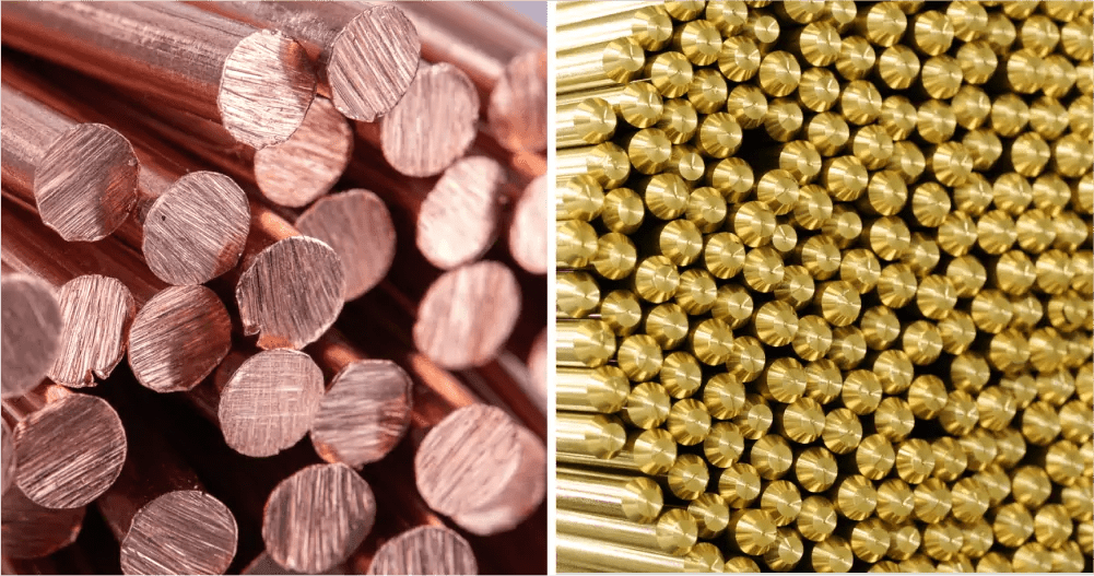 Copper and brass grades Xometry Pro