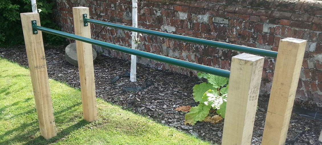 How to build dip bars or parallel bars XORBARS
