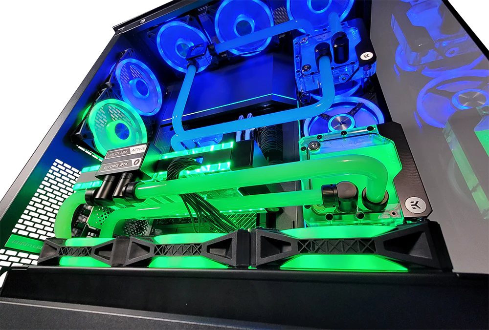 XOTIC PC NV7 Dual Loop Black Label Gaming Desktop w/ INTEL Z790 & DDR5