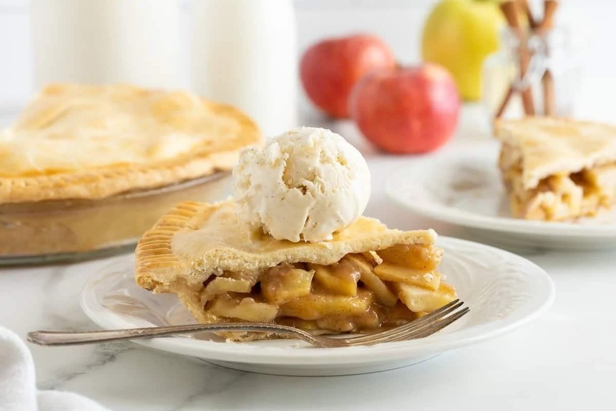 Double Crust Apple Pie.