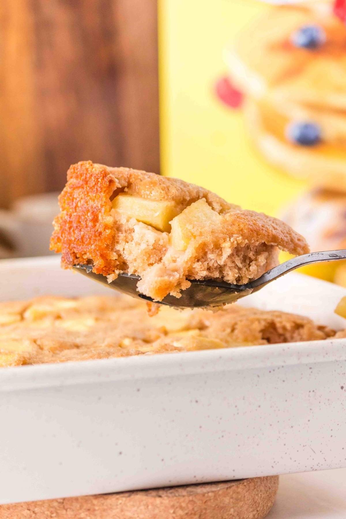 Bisquick Apple Cobbler xoxoBella