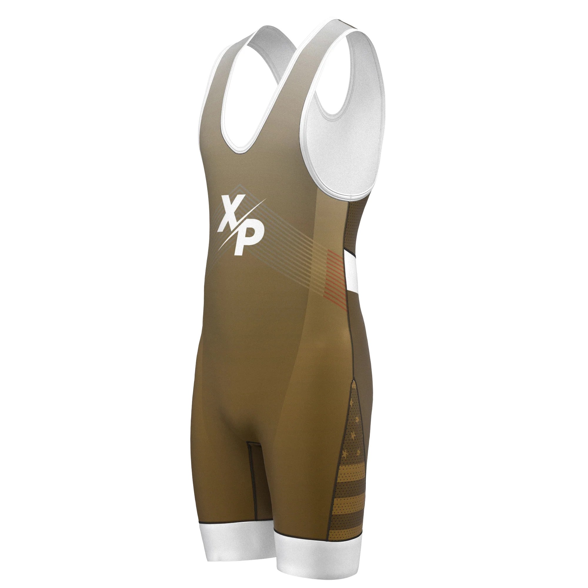 Xtreme Cut Olympic Gold Signature Singlet Xtreme Pro Apparel