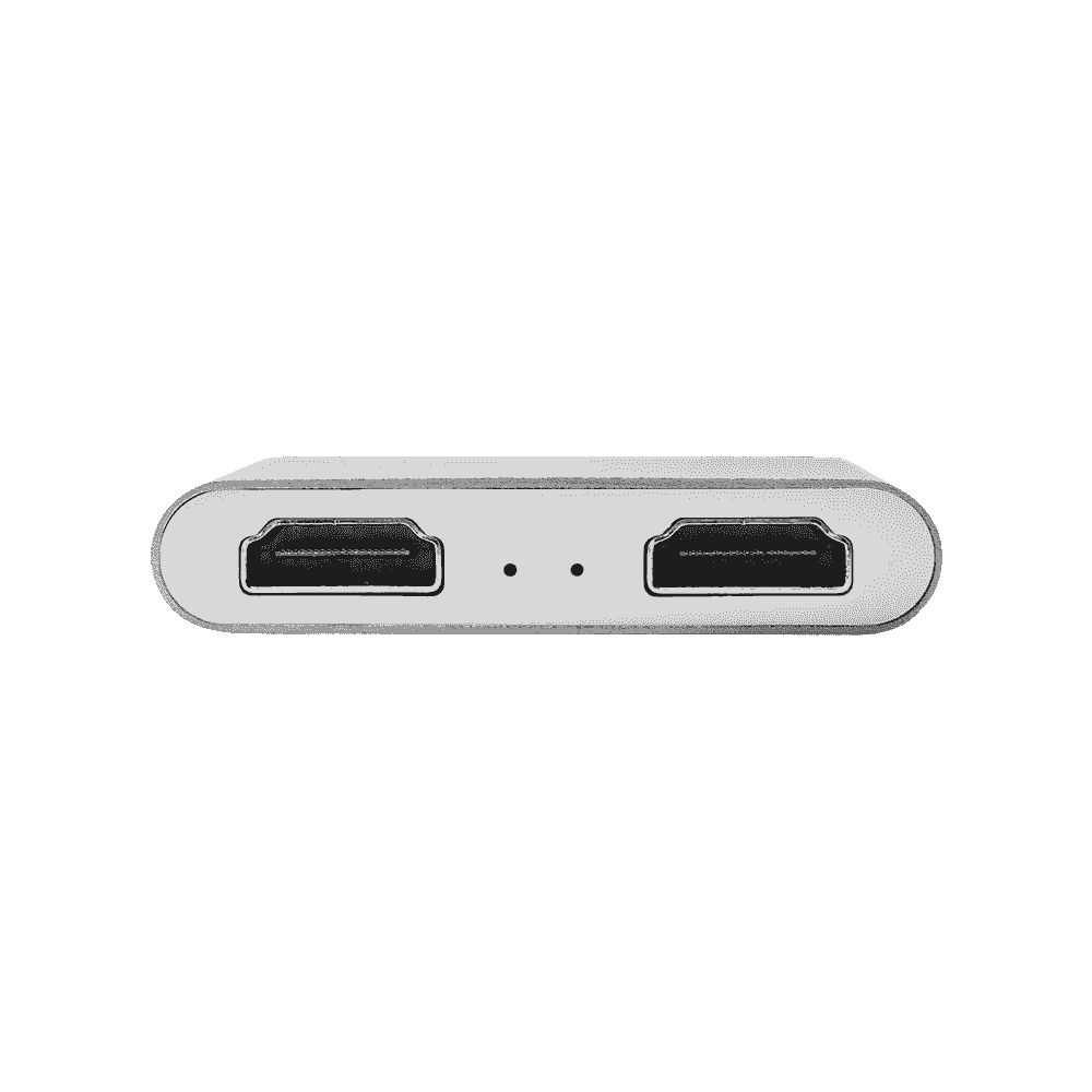 Adaptador Unno Tekno de puerto USB C a doble HDMI XPC Mayoristas