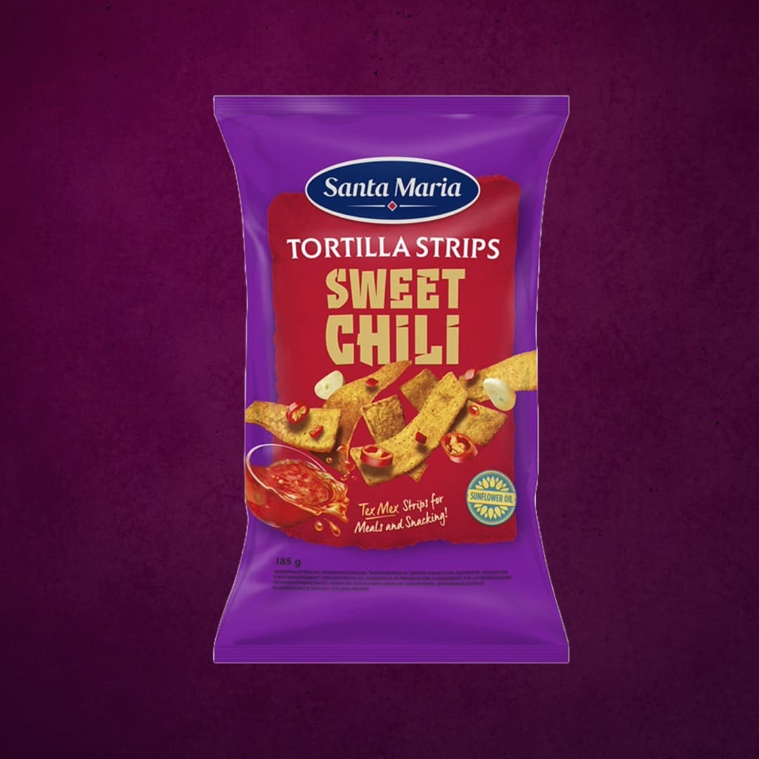 Kultförklarade Santa Maria Tortilla Strips Sweet Chili kommer tillbaka