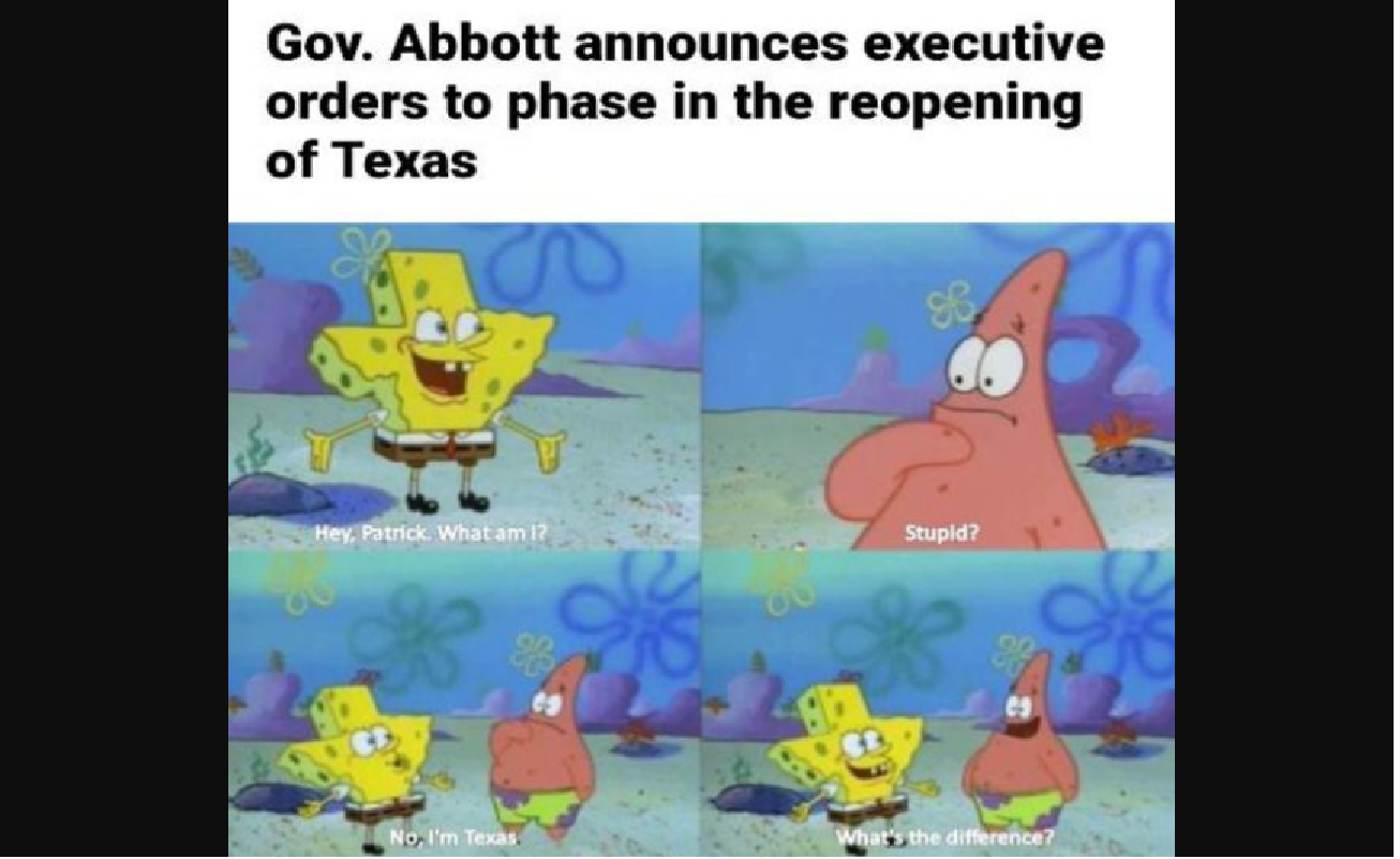 Bob Esponja Texas Meme Un nuevo meme es tendencia XperimentalHamid