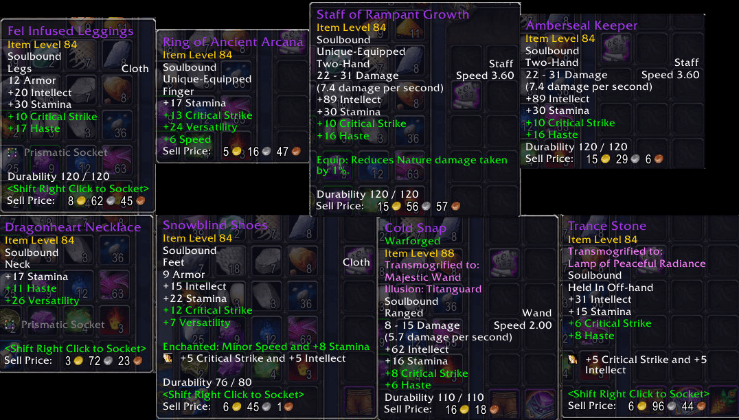 Mythic loot table dragonflight