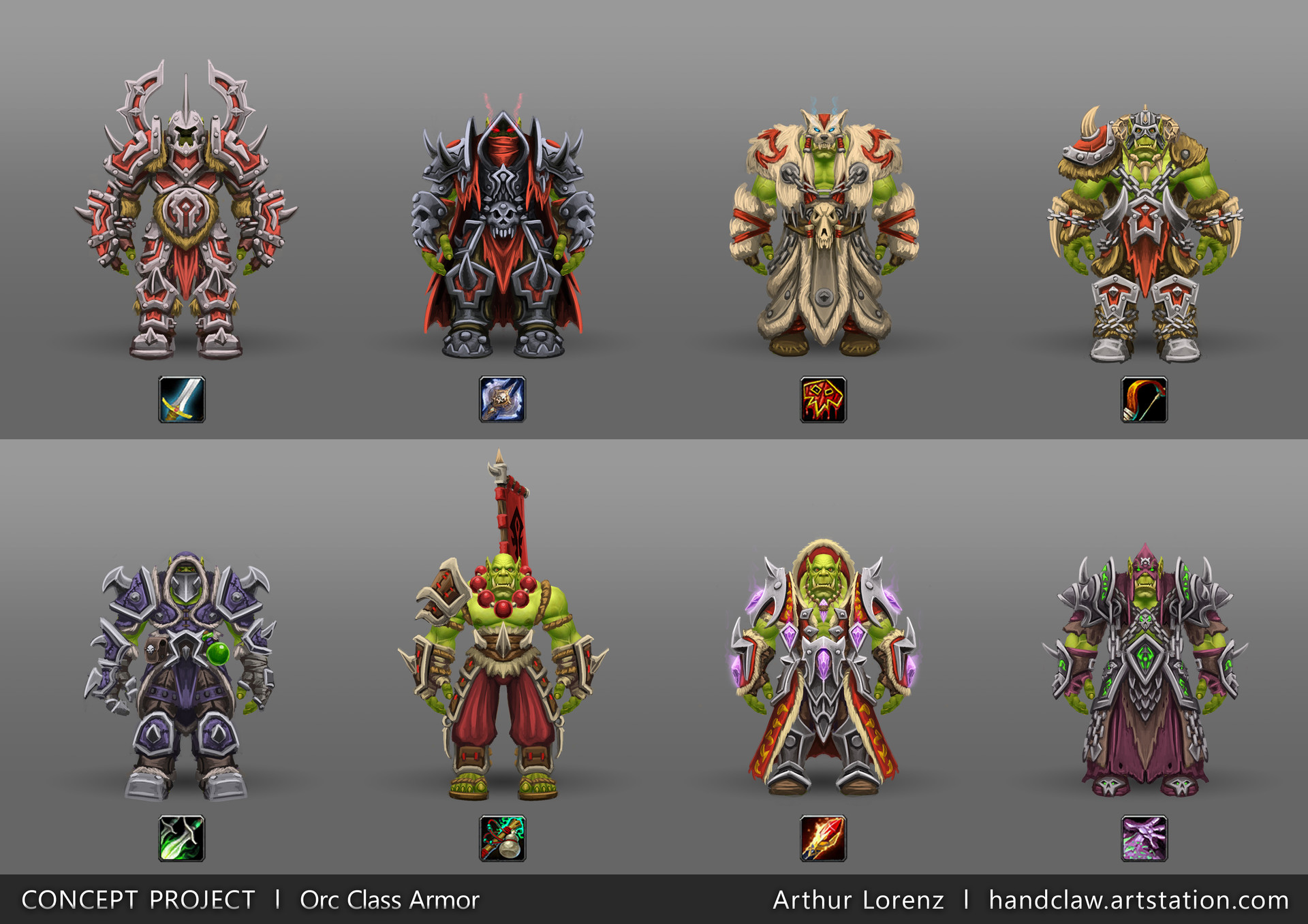 Concepts Unique "Heritage Armor" for every race/class combo... XPOff