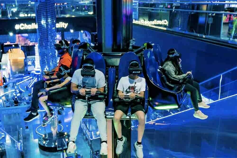 Virtual reality park Dubai Gift certificate — VR park Dubai mall