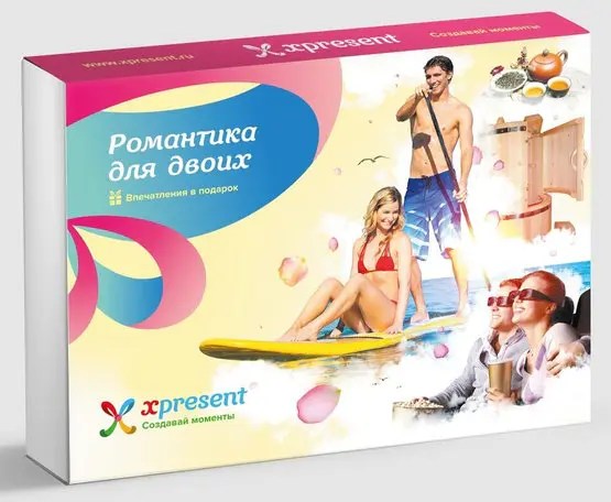 Подарочный набор Романтика для двоих в СанктПетербурге и Ленинградской