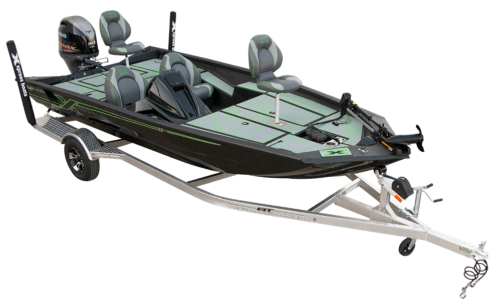 17ft Bass Boat Trailer Driver