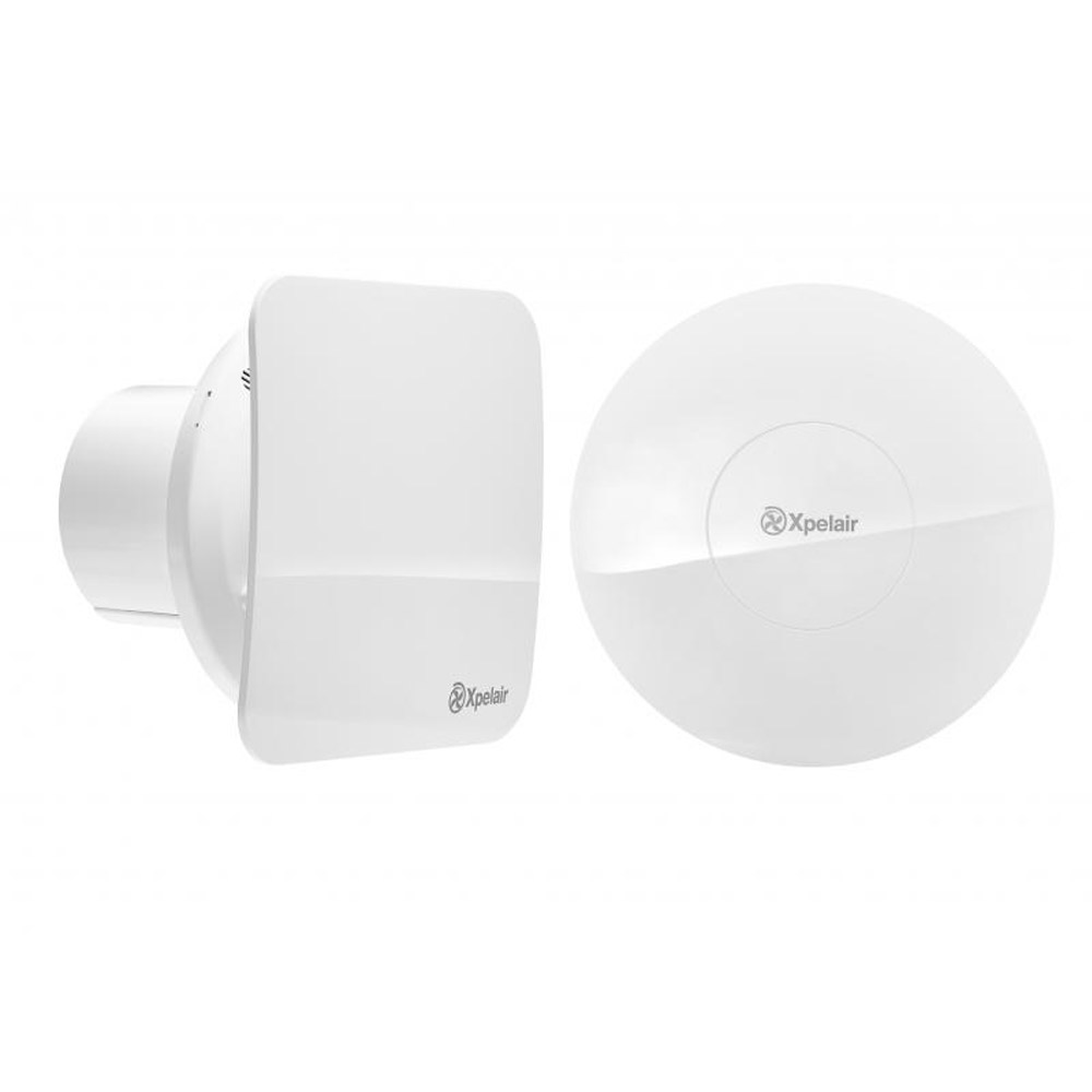 Xpelair Simply Silent Contour Bathroom Fan with Timer