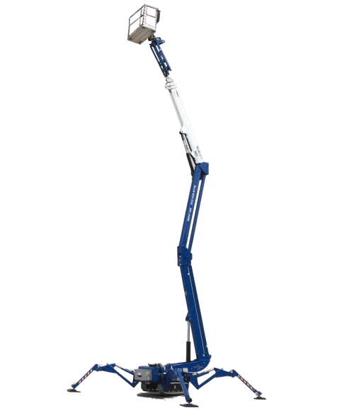 5060 Ft Indoor Atrium/Spider Lift Rental Services Xpress Aerial Lift