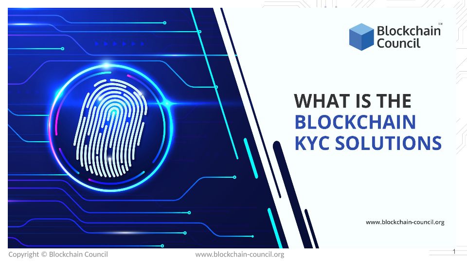 What Is The Blockchain KYC Solutions