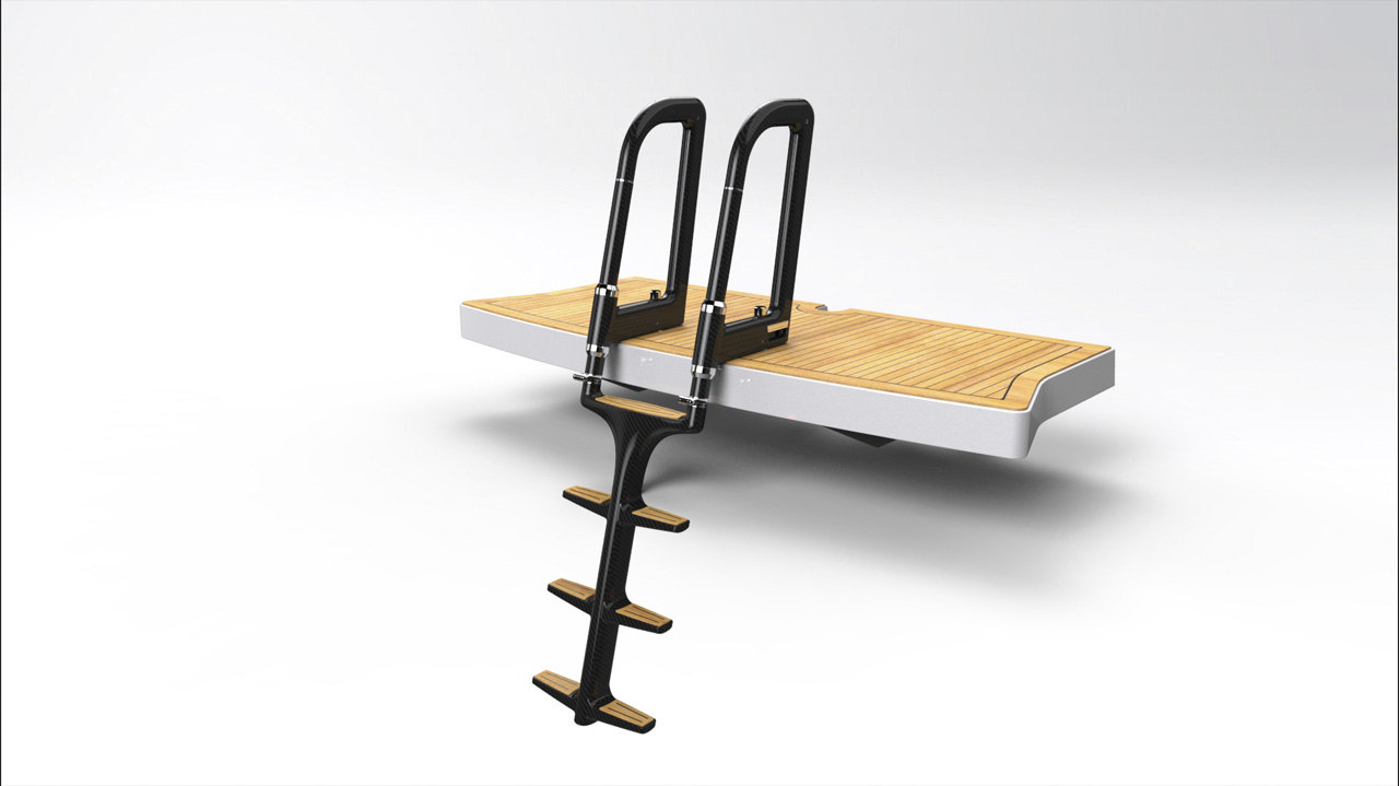 Dive ladder Tender Xquip