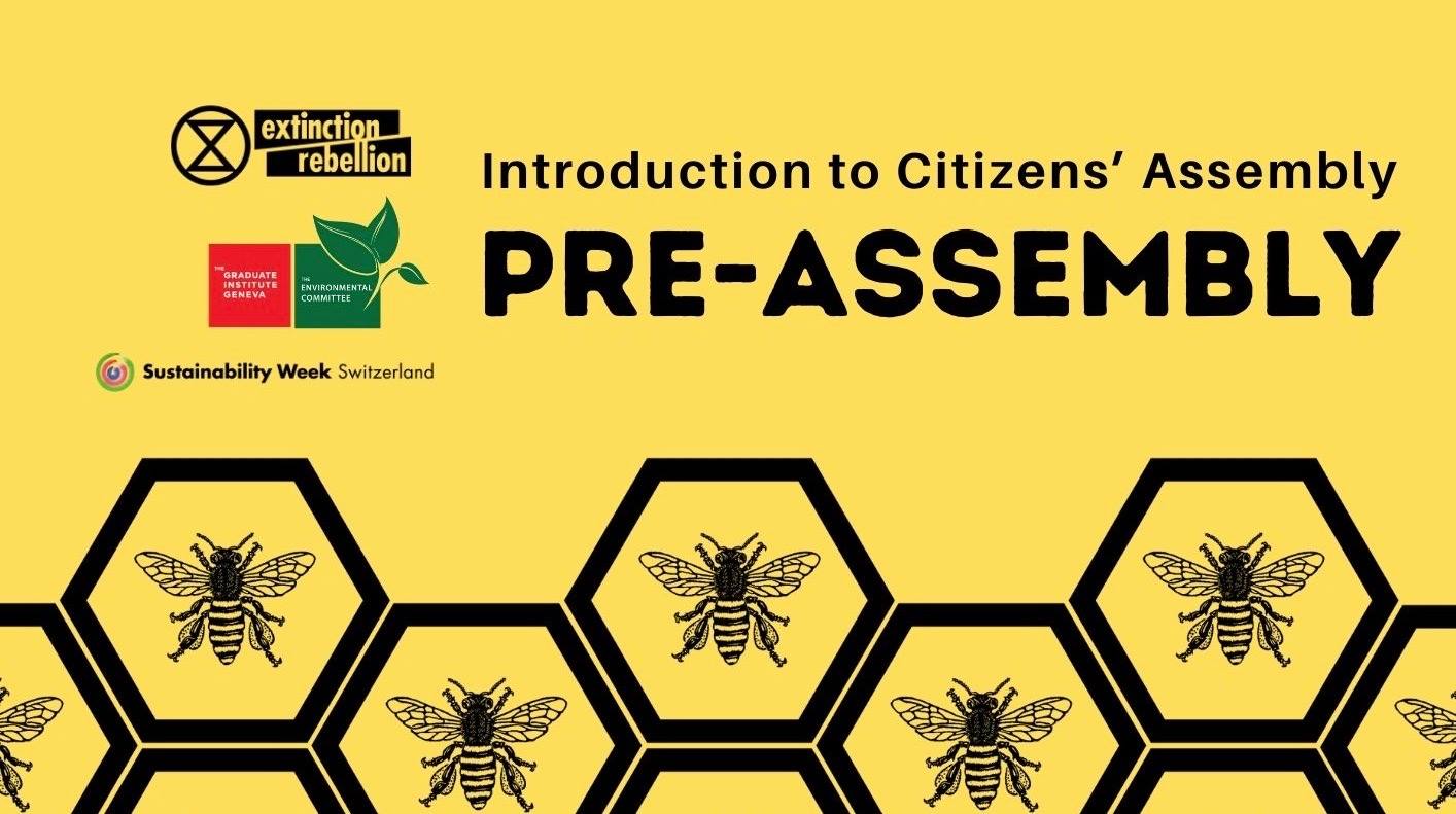 Preassembly EXTINCTION REBELLION LAUSANNE