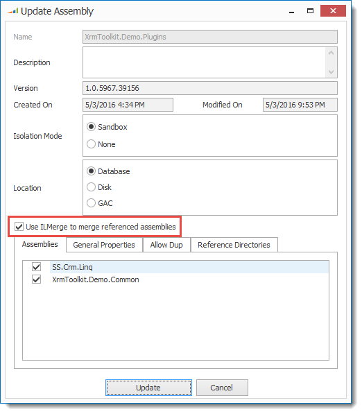 Using ILMerge While Publishing Your Plugin to CRM