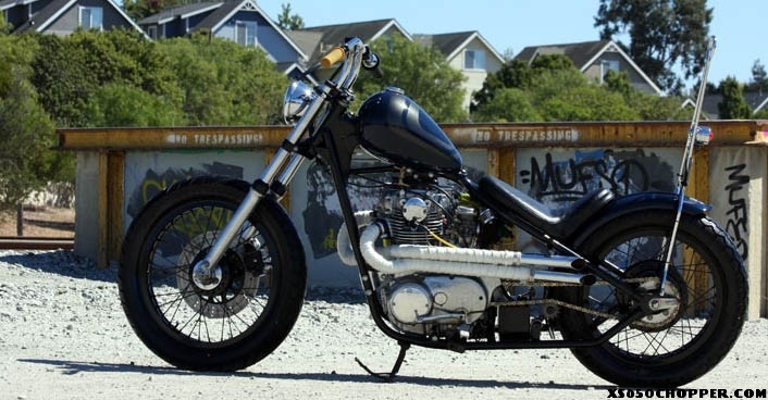 Scotty's first build XS650 Chopper