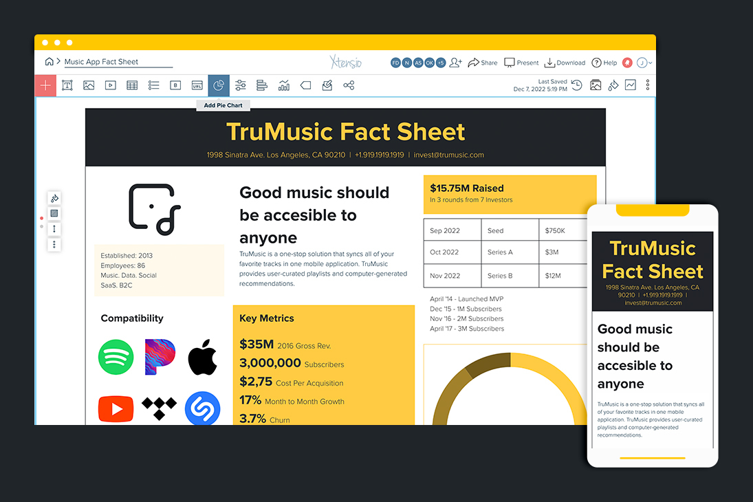 Facts Sheet Template