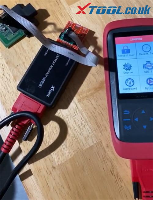 How to Use EEPROM Adapter to Work with XTOOL X100 Pro2?