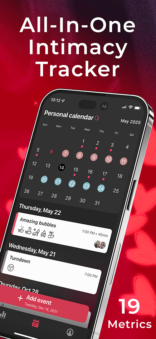 Sex Tracker and Calendar - Sex Traсking App