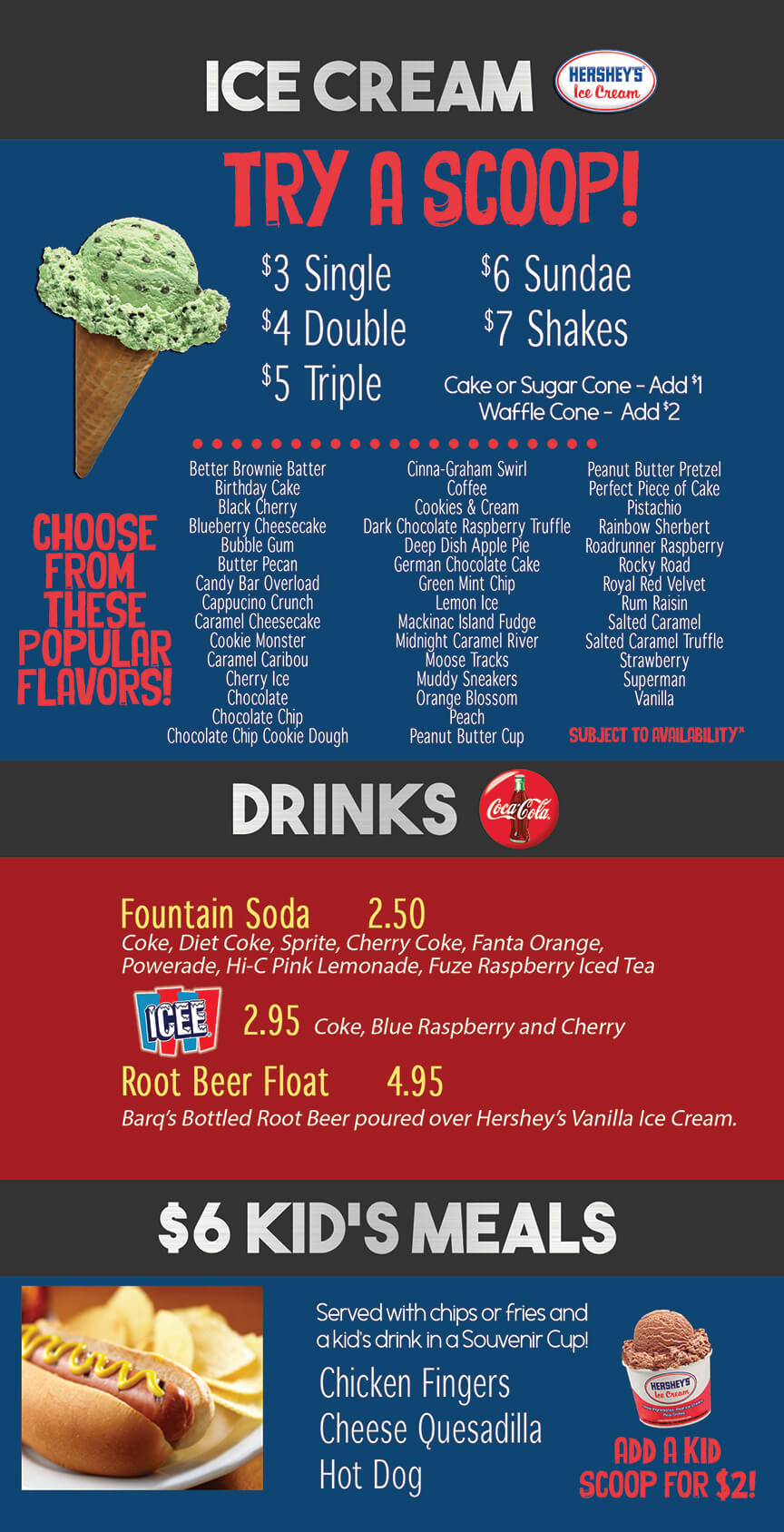 xtrememenu5 Xtreme Action Park Corporate & Family Fun in Fort