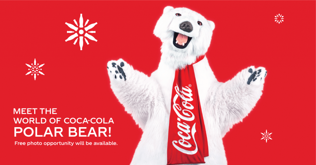 World of CocaCola Polar Bear Visits Xtreme Action Park Fort Lauderdale