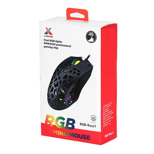 Xtreme RGB Race1 Gaming Mouse XTREMERace1 Xtreme MEA