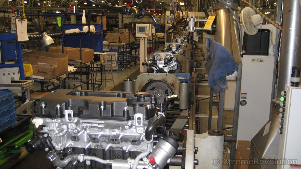 Final assembly for GM 1.4L Ecotec