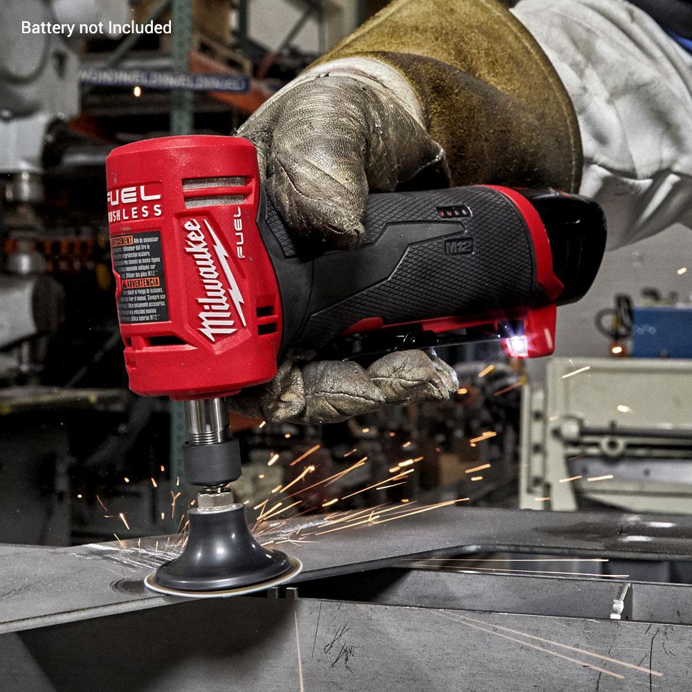New Milwaukee M12FDGA0 12V Liion Cordless Fuel Right Angle Die