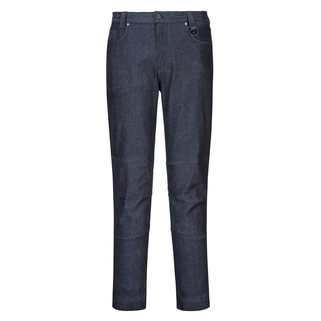 Denim Slim fit Stretch Work Pants, Indigo Xtreme Safety
