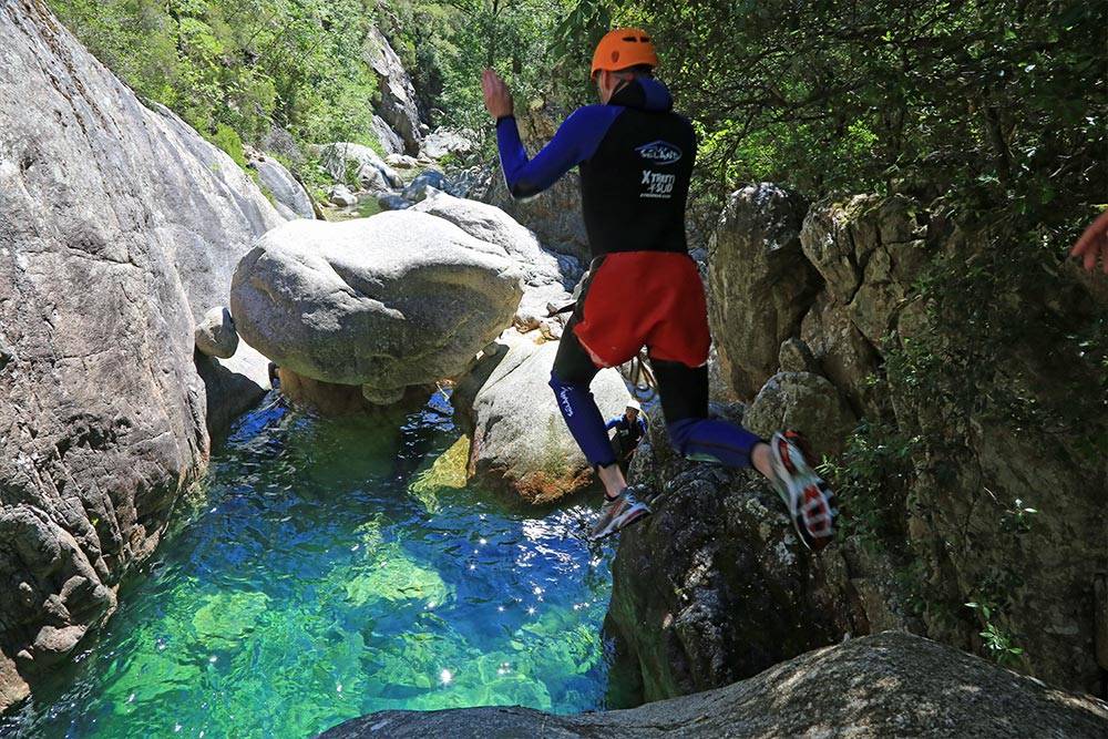Canyon Pulischellu Xtrem Sud Canyon Canyoning en Corse