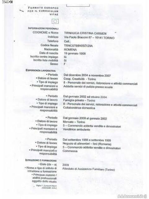 Torino - Offerte Di Lavoro - Xtutti.com - Collaboratrice Domestica - O Badante Casa, Auto, Moto, Personali, Offerte Di Lavoro 480_x_640_jpg