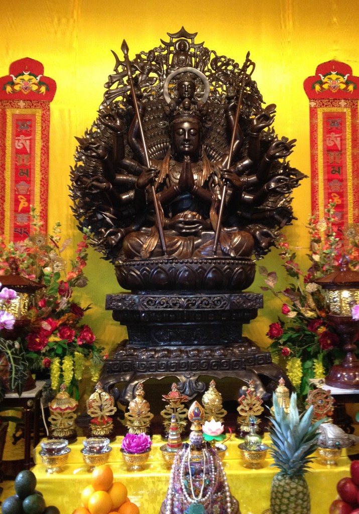 Greatly Compassionate ThousandArmed GuanYin Bodhisattva Grand Mandala