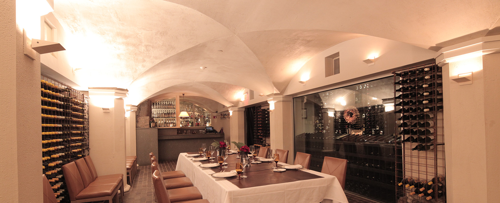 MicroWinter Wine Dinner Series In The Wine Cellar at Mooo.... XV Beacon