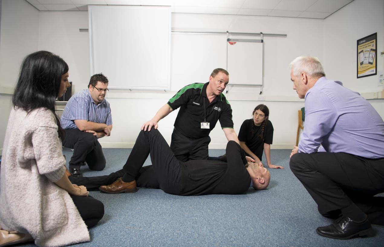 St John Ambulance Cymru offers advice on workplace safety to mark World